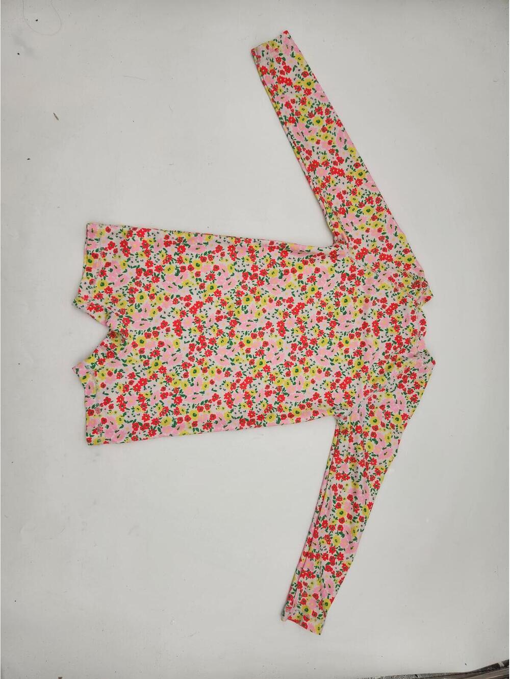 Old Navy Floral Rash Guard Swimsuit – Girls Size 3T